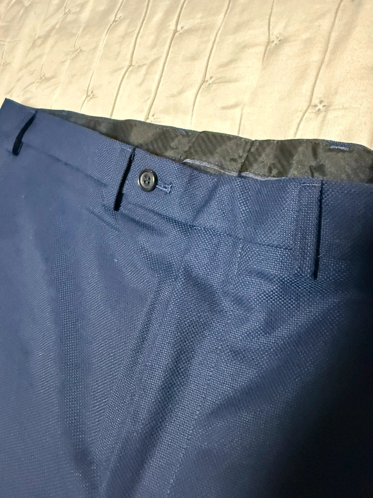Navy Blue Suit Pants StvdioJeff Banks size 3Xl – photo 6